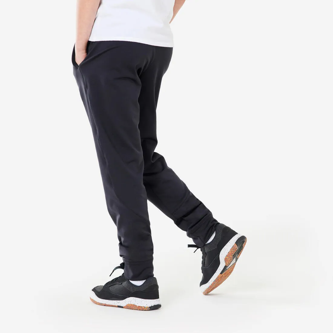 Kids' Warm Breathable Jogging Bottoms S500